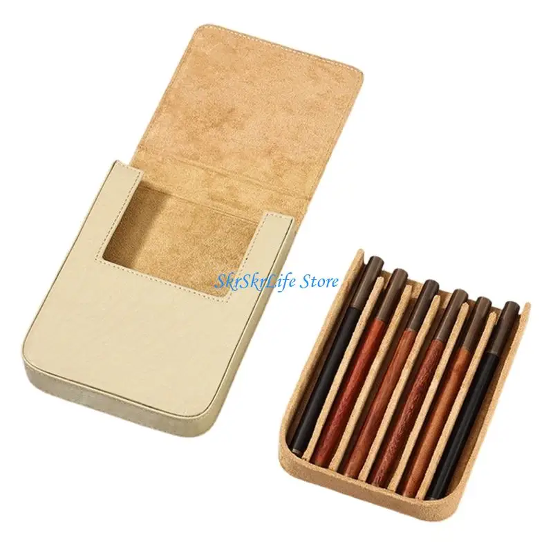 E65E Genuine Leather Pen Case Holds 6 Pens For Business Professional And Gifts
E65E Genuine Leather Pen Case Holds 6 Pens For Business Professional And Gifts
