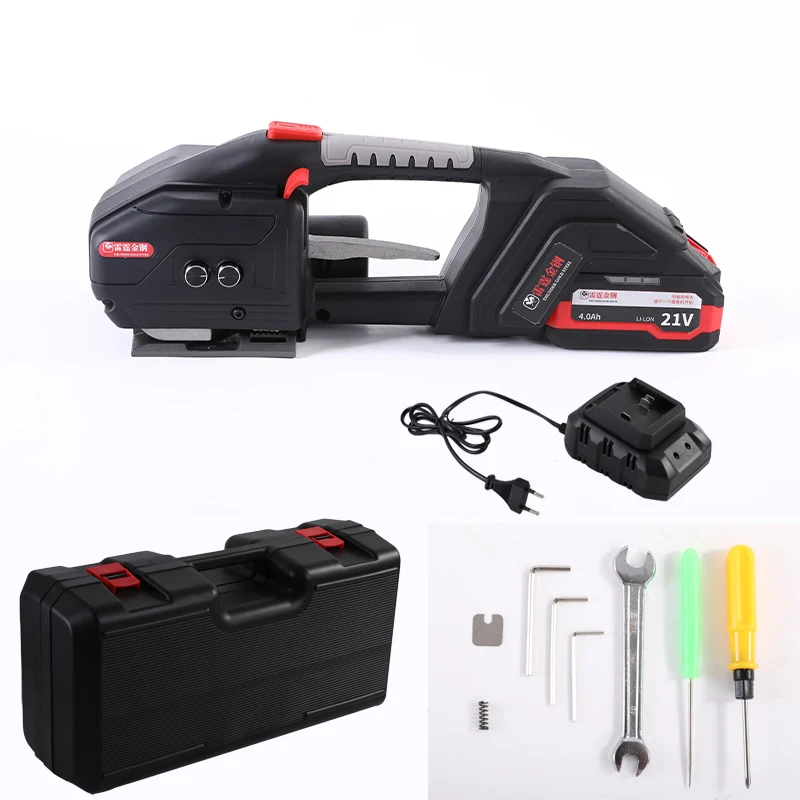 Портативный аккумуляторный пакер 3800Н 21В для самостоятельной сборки, с большим крутящим моментом, затягивание одной кнопкой, для резки и термоклеевого склеивания пластиковых лент (ПП/ПЭТ), стальной ленты, кирпича
Портативный аккумуляторный пакер 3800Н 21В для самостоятельной сборки, с большим крутящим моментом, затягивание одной кнопкой, для резки и термоклеевого склеивания пластиковых лент (ПП/ПЭТ), стальной ленты, кирпича