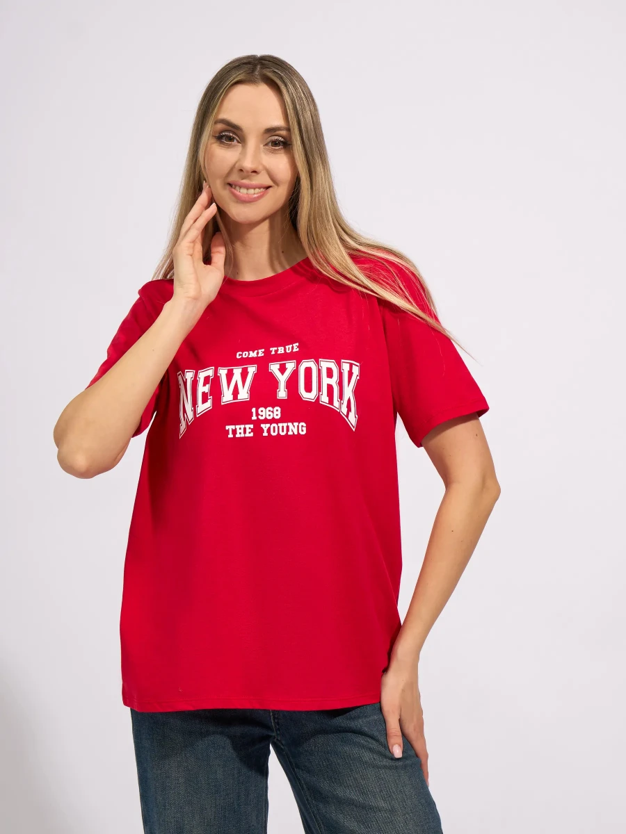 European American Retro Style Cotton Women's T-Shirt Letter Print Loose Fit Temperament Versatile Short Sleeve Casual Summer Top
European American Retro Style Cotton Women's T-Shirt Letter Print Loose Fit Temperament Versatile Short Sleeve Casual Summer Top