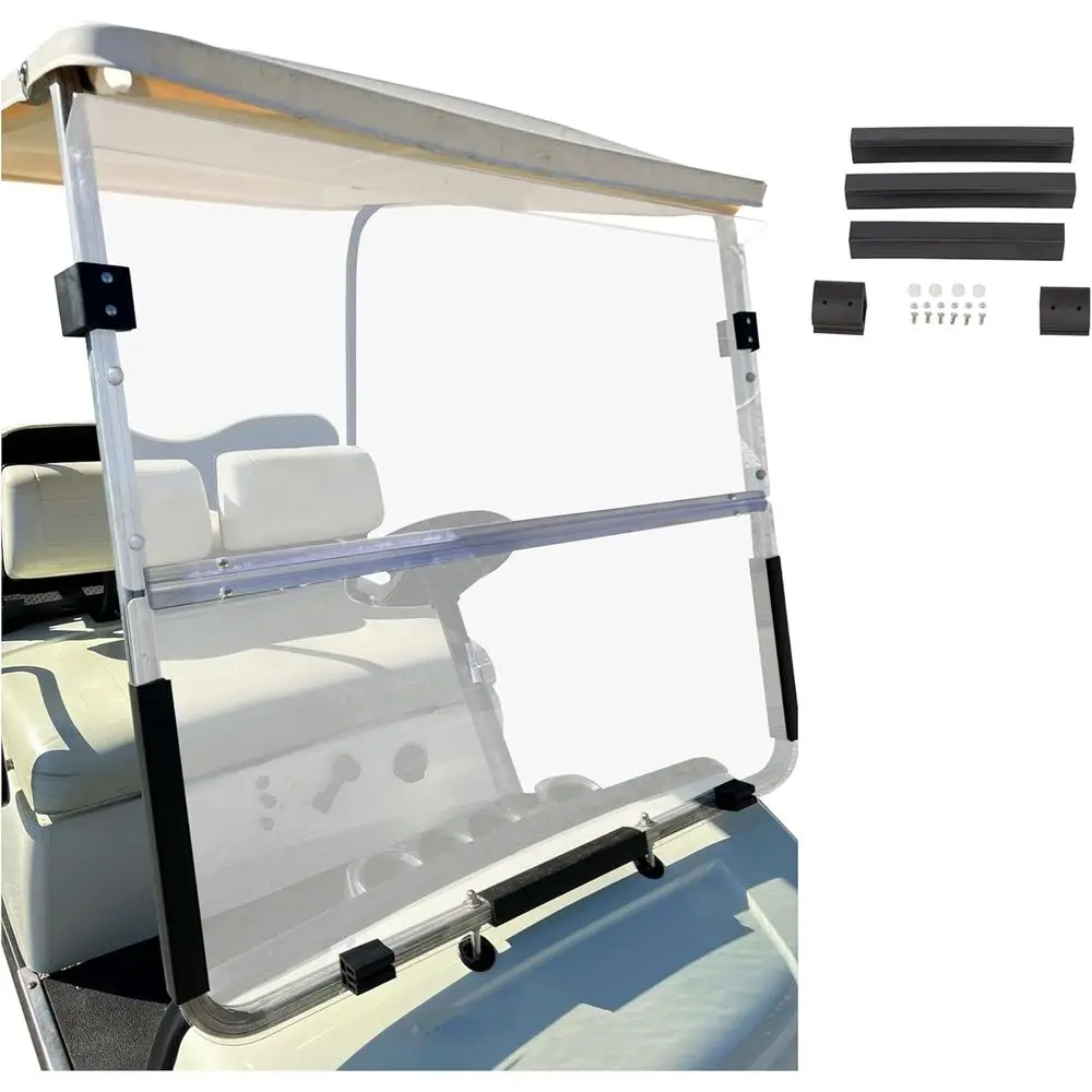 ront Windshield Compatible with 1995-2003 G14 G16 G19 Gas and Electric Gol Cart old Down Clear Windsn
ront Windshield Compatible with 1995-2003 G14 G16 G19 Gas and Electric Gol Cart old Down Clear Windsn