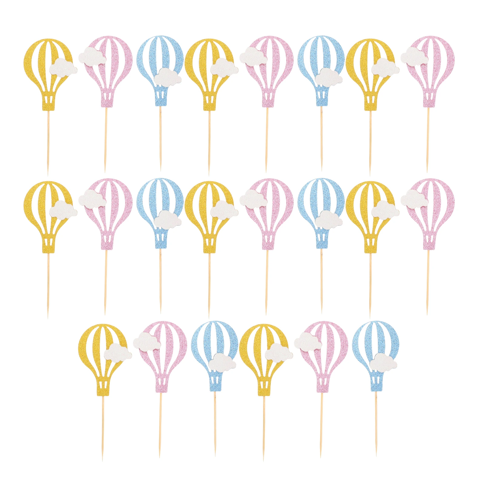 24pcs Hot Air Balloon Cake Decoration Cloud Toppers Birthday Party Supplies Travel Theme Celebrations Cake Decor
24pcs Hot Air Balloon Cake Decoration Cloud Toppers Birthday Party Supplies Travel Theme Celebrations Cake Decor