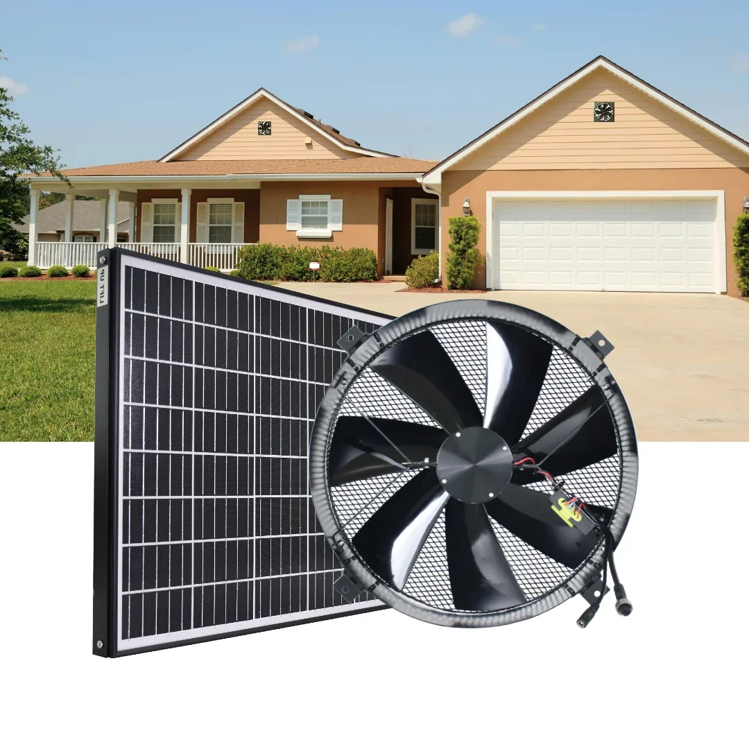 Hot Selling Solar Powered 40W IP68 DC Motor Air Exhaust Vent Gable Ventilation Wall Fan for Home
Hot Selling Solar Powered 40W IP68 DC Motor Air Exhaust Vent Gable Ventilation Wall Fan for Home