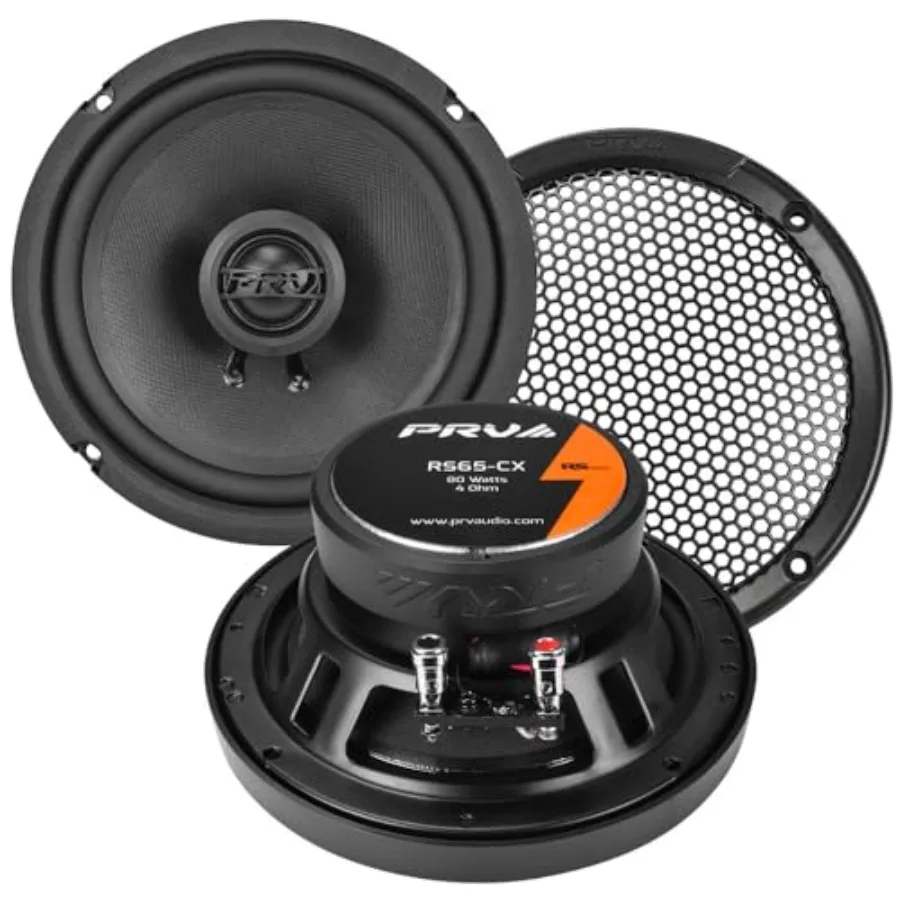 Car stereo sound system: 6.5-inch 2-way coaxial speakers polypropylene cone black 160W peak power neodymium tweeters included g
Car stereo sound system: 6.5-inch 2-way coaxial speakers polypropylene cone black 160W peak power neodymium tweeters included g