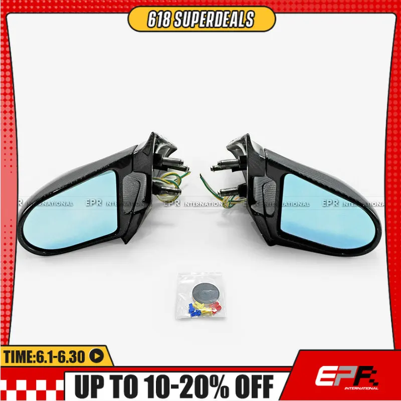 CF For Mazda RX7 FD3S Carbon Fiber Ganador Style Body Kit Rear Aero View Mirror Repalcement kit ( Left Hand Drive Vehicle)
CF For Mazda RX7 FD3S Carbon Fiber Ganador Style Body Kit Rear Aero View Mirror Repalcement kit ( Left Hand Drive Vehicle)