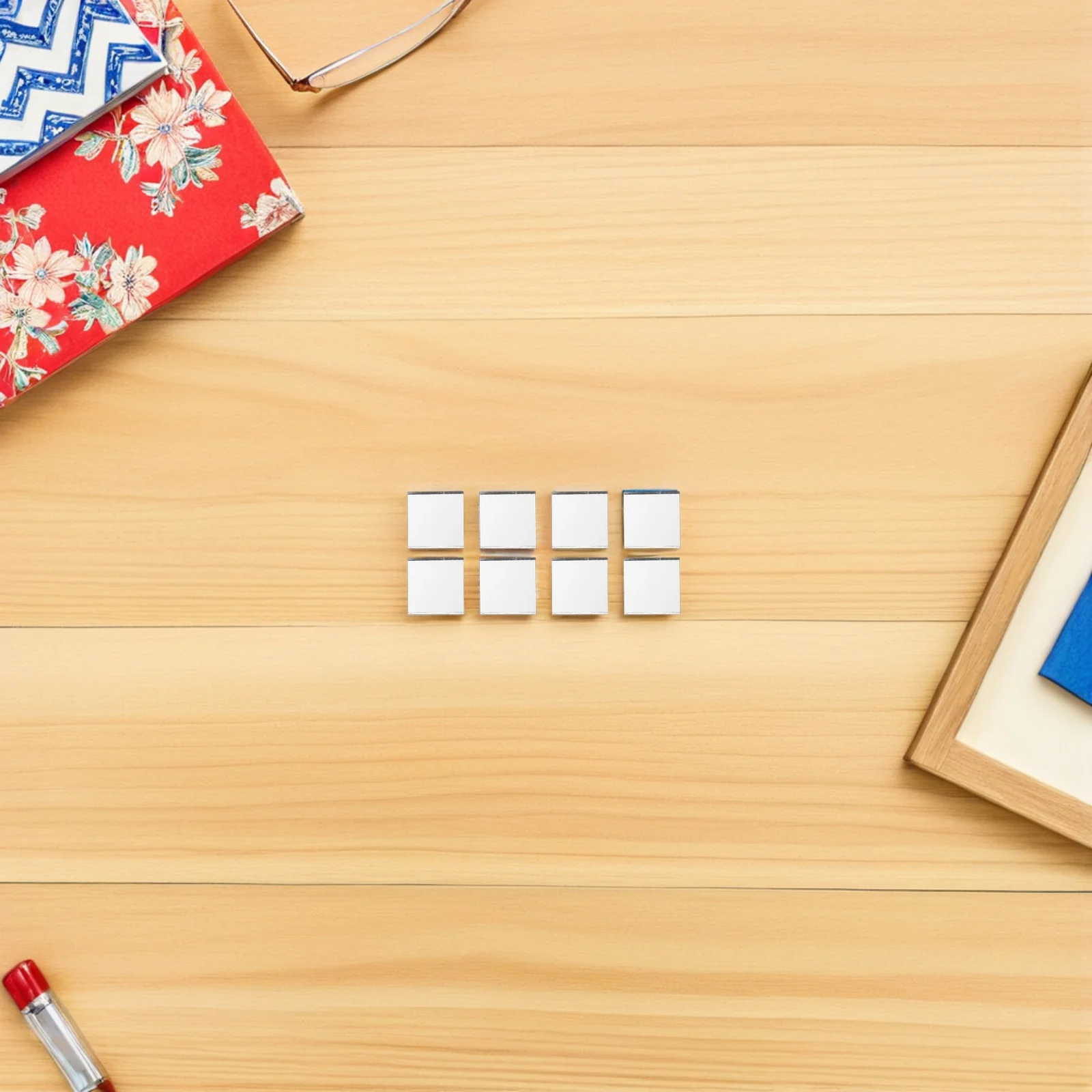 100Pcs Mirror Mosaic Tiles 1cm Square Self Adhesive Glossy Mirror for Craft Projects Wall Decor Living Room Bedroom
100Pcs Mirror Mosaic Tiles 1cm Square Self Adhesive Glossy Mirror for Craft Projects Wall Decor Living Room Bedroom