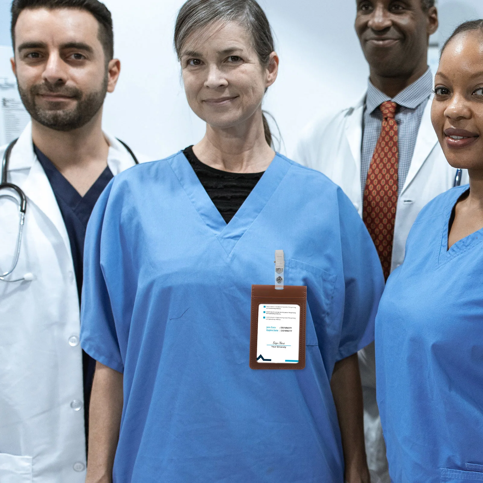 100Pcs Id Badge Clip Name Badge Holder Lightweight Portable Small Size Clip for Id Card Name Tag Trade Show School Medical Staff
100Pcs Id Badge Clip Name Badge Holder Lightweight Portable Small Size Clip for Id Card Name Tag Trade Show School Medical Staff