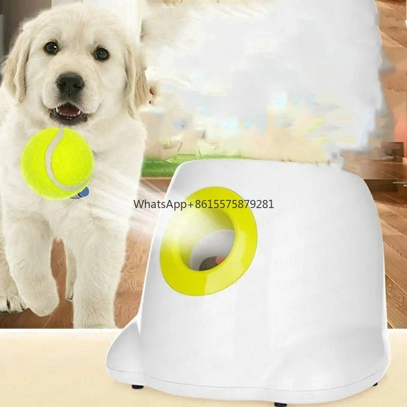 Pet Interactive Toy Automatic Dog Tennis Ball Launcher Electric Auto Pet Ball Tennis Ball Throwing Machine
Pet Interactive Toy Automatic Dog Tennis Ball Launcher Electric Auto Pet Ball Tennis Ball Throwing Machine