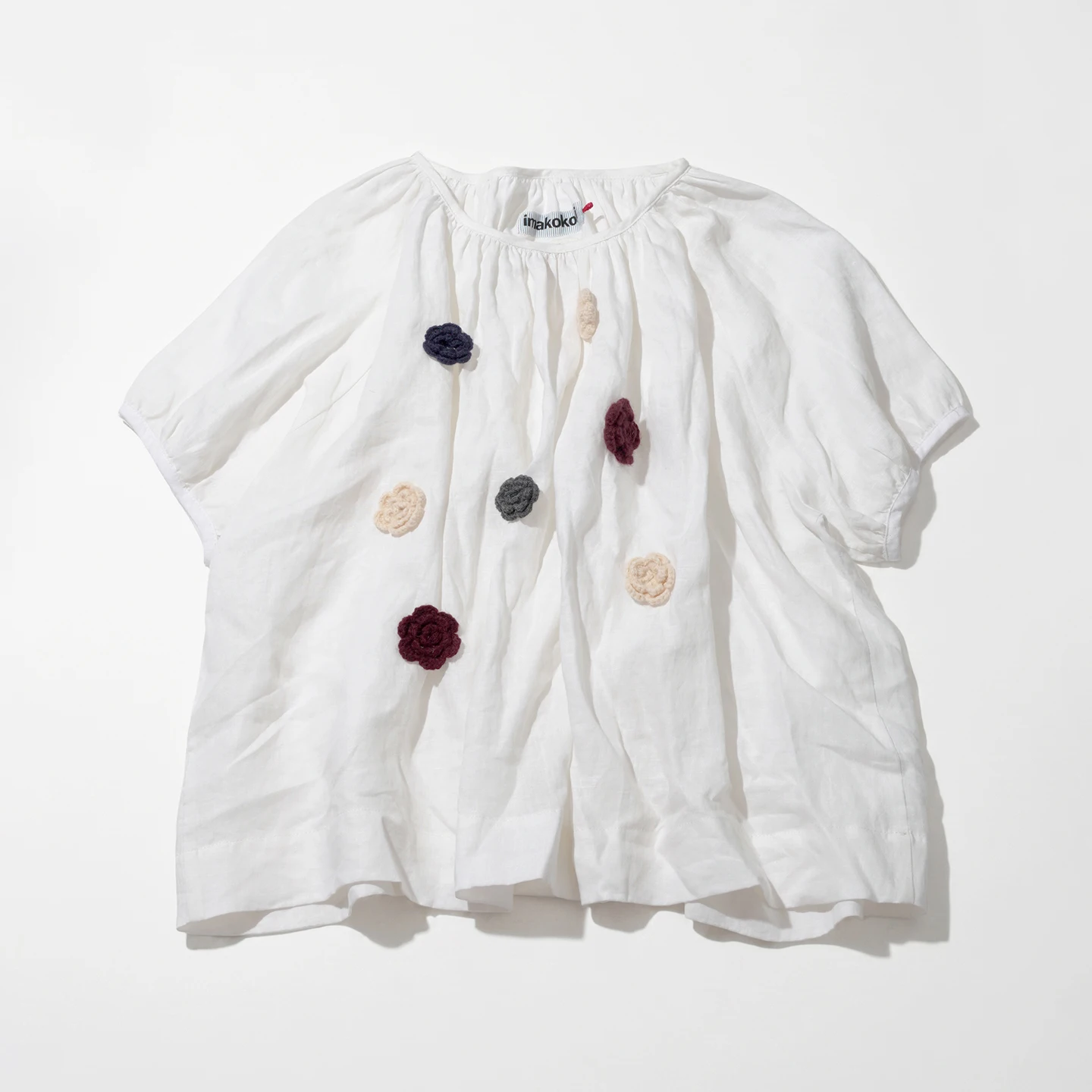 White linen shirt for women, imakokoni, summer original, casual, artistic, niche, three-dimensional flower loose top 265476
White linen shirt for women, imakokoni, summer original, casual, artistic, niche, three-dimensional flower loose top 265476