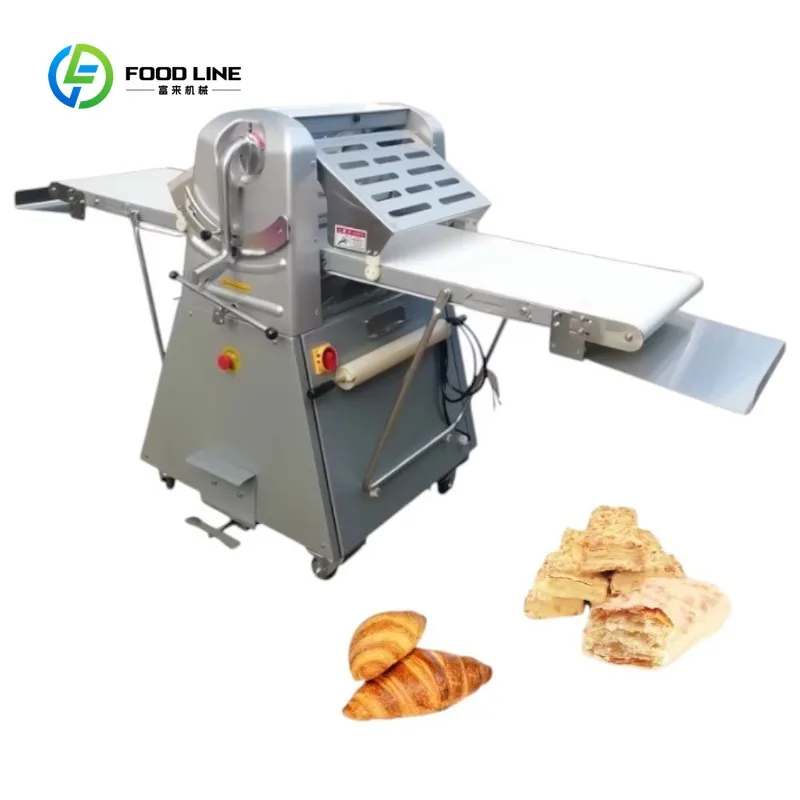 Customized Small Bakery Laminating Machine Semi-automatic Dough Sheeter Multi-layer Laminator Croissant Dough Machine
Customized Small Bakery Laminating Machine Semi-automatic Dough Sheeter Multi-layer Laminator Croissant Dough Machine