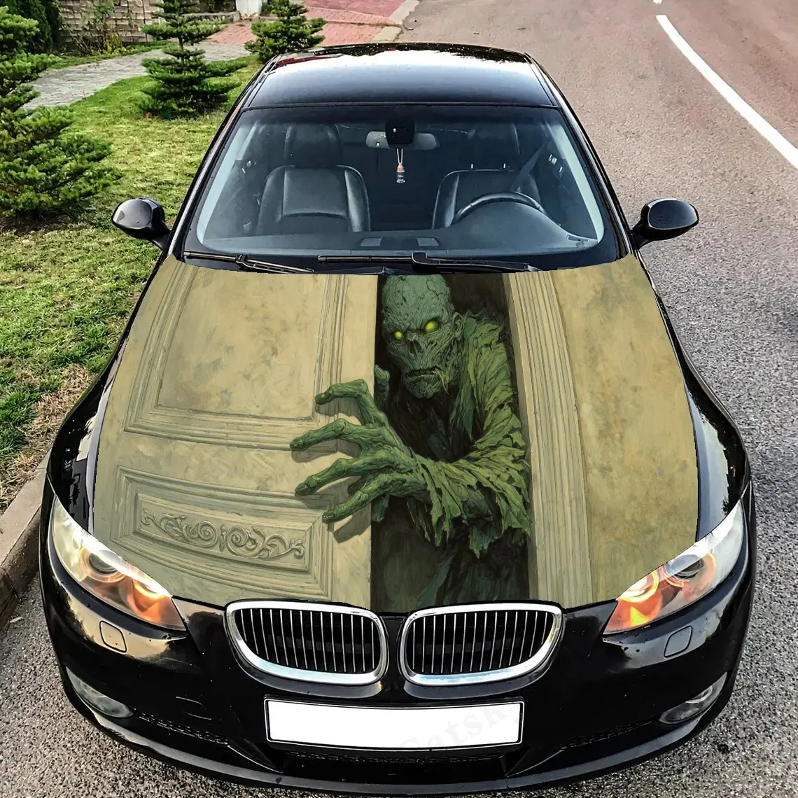 Ужасающие наклейки на капот автомобиля Monster, водонепроницаемые самоклеящиеся, устойчивые к царапинам, легко приклеиваемые, прочные автомобильные наклейки из ПВХ, автомобиль
Ужасающие наклейки на капот автомобиля Monster, водонепроницаемые самоклеящиеся, устойчивые к царапинам, легко приклеиваемые, прочные автомобильные наклейки из ПВХ, автомобиль