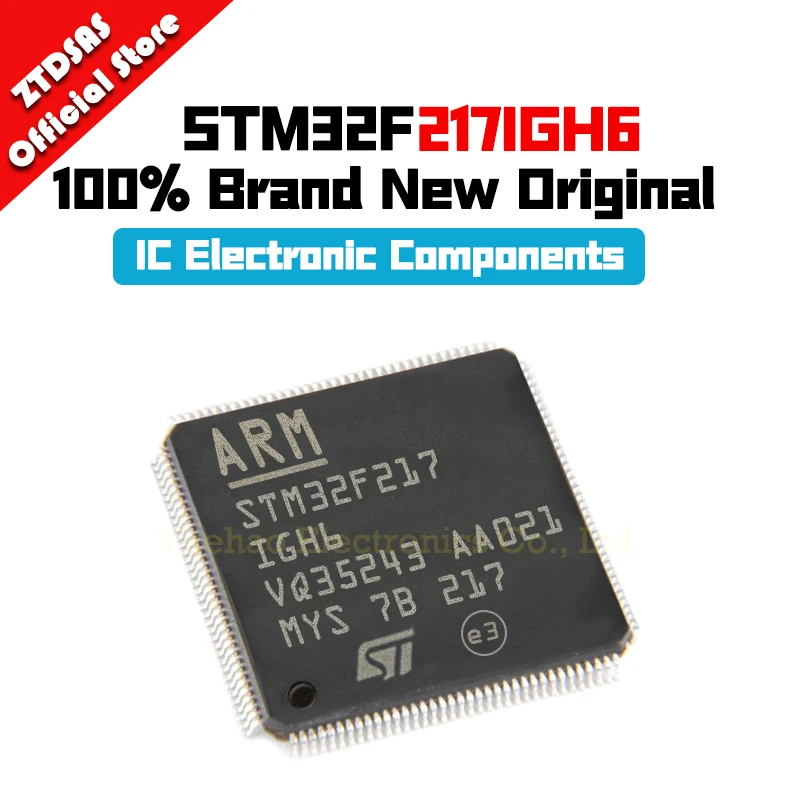 New Original STM32F217IGH6 STM32F217IG STM32F217 STM32F STM32 STM IC MCU UFBGA-176 Chip
New Original STM32F217IGH6 STM32F217IG STM32F217 STM32F STM32 STM IC MCU UFBGA-176 Chip
