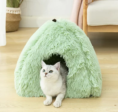 UFBemo Christmas Tree Shape Cat Nest Puppy Cave Sleeping Bed Winter Warm Tent Pet Cat Bed House
UFBemo Christmas Tree Shape Cat Nest Puppy Cave Sleeping Bed Winter Warm Tent Pet Cat Bed House