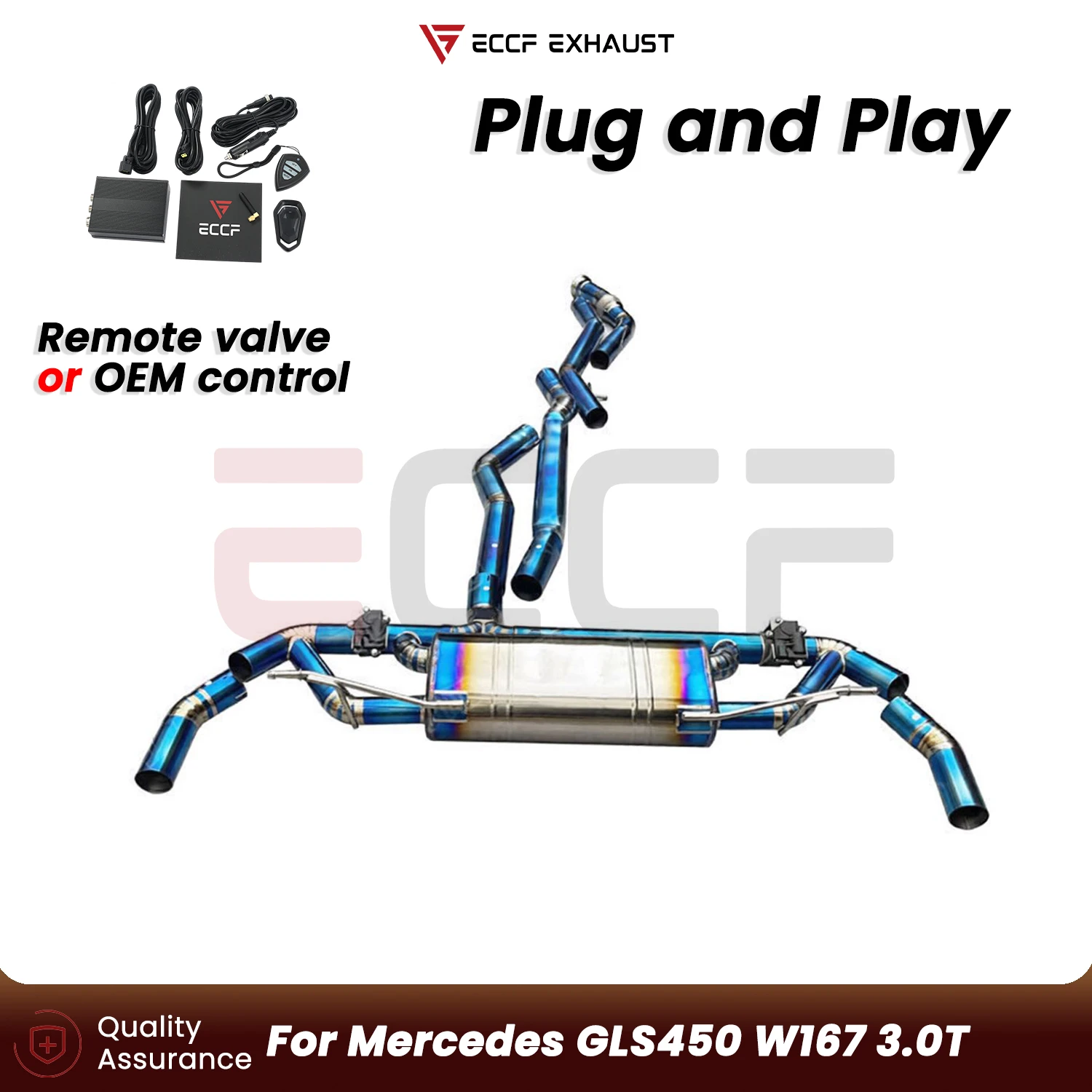 Sporty Aggressive Sound Titanium Catback exhaust system For Mercedes GLS450 W167 3.0T Plug and Play Performance Upgrade
Sporty Aggressive Sound Titanium Catback exhaust system For Mercedes GLS450 W167 3.0T Plug and Play Performance Upgrade