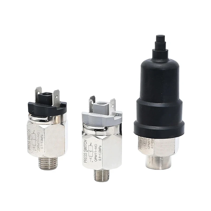 QPM11-NC QPM11-NO 1/4" 1/8'' Pressure Switch Wire External Thread Nozzle Micro Pressure Adjustable Diaphragm Hydraulic Switch
QPM11-NC QPM11-NO 1/4" 1/8'' Pressure Switch Wire External Thread Nozzle Micro Pressure Adjustable Diaphragm Hydraulic Switch