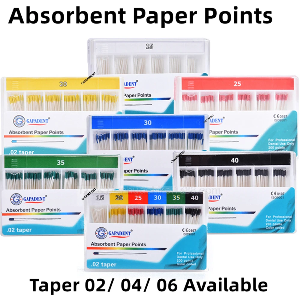 5Box Dental Root Canal Endodontics Cotton Fiber Tips Dentistry Materials 02 04 06 Taper #15 #20 #25 #30 #35 #40 15-40#
5Box Dental Root Canal Endodontics Cotton Fiber Tips Dentistry Materials 02 04 06 Taper #15 #20 #25 #30 #35 #40 15-40#