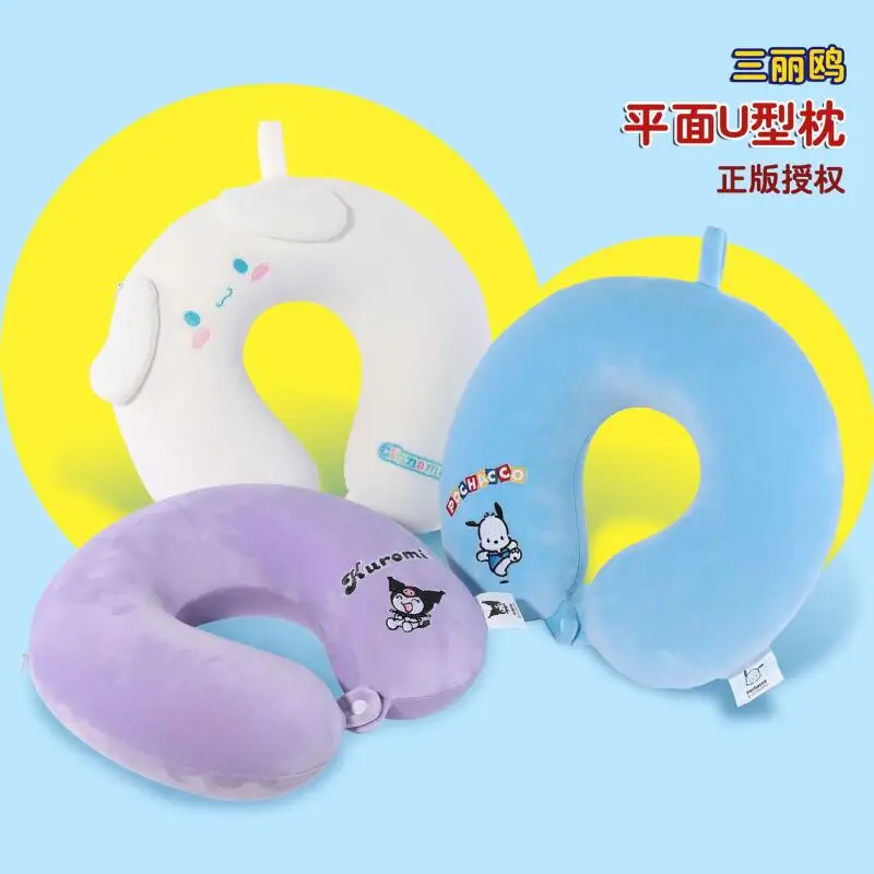 Kawaii Sanrio Kuromi Cinnamoroll Pochacco U-Shaped Neck Pillow Cute Cartoon Cervical Support Pillow for Office Travel Nap
Kawaii Sanrio Kuromi Cinnamoroll Pochacco U-Shaped Neck Pillow Cute Cartoon Cervical Support Pillow for Office Travel Nap