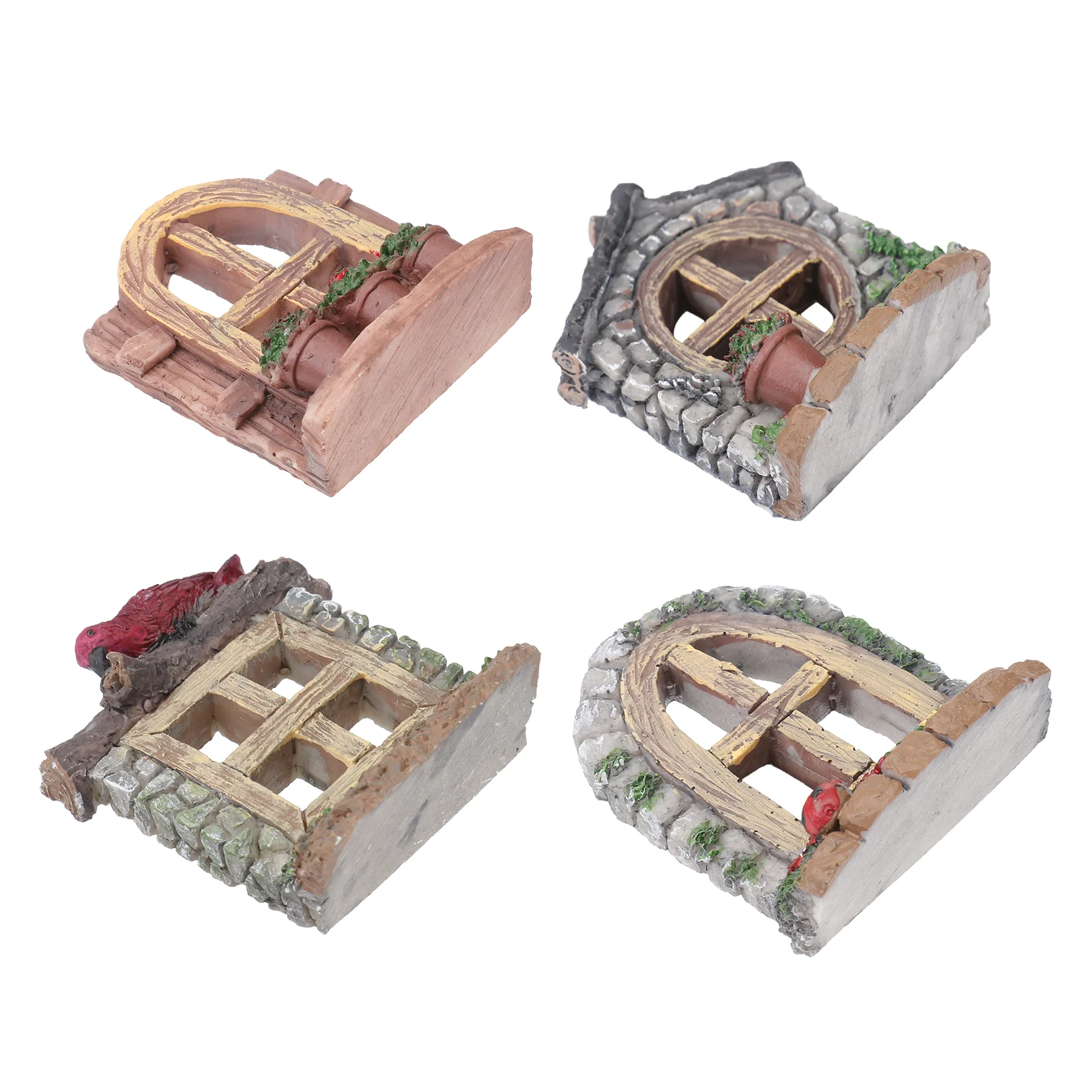 4 Pcs Micro Landscape Ornament Mini Adornment Resin Decoration Craft Bonsai Children's Room Synthetic
4 Pcs Micro Landscape Ornament Mini Adornment Resin Decoration Craft Bonsai Children's Room Synthetic