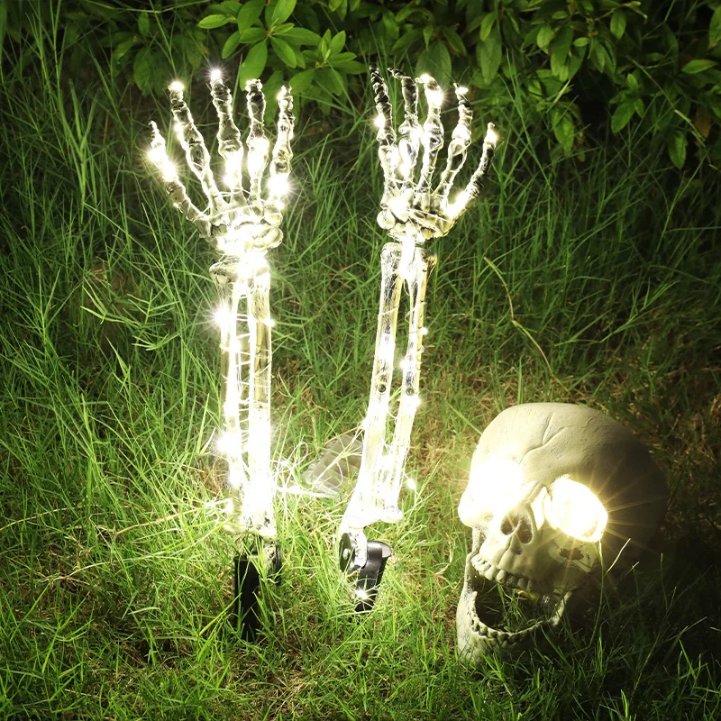 Halloween LED Skeleton Fake Skeleton Head and Hands Set Scary Skull Decors Halloween Party Haunted House Halloween Decoration
Halloween LED Skeleton Fake Skeleton Head and Hands Set Scary Skull Decors Halloween Party Haunted House Halloween Decoration