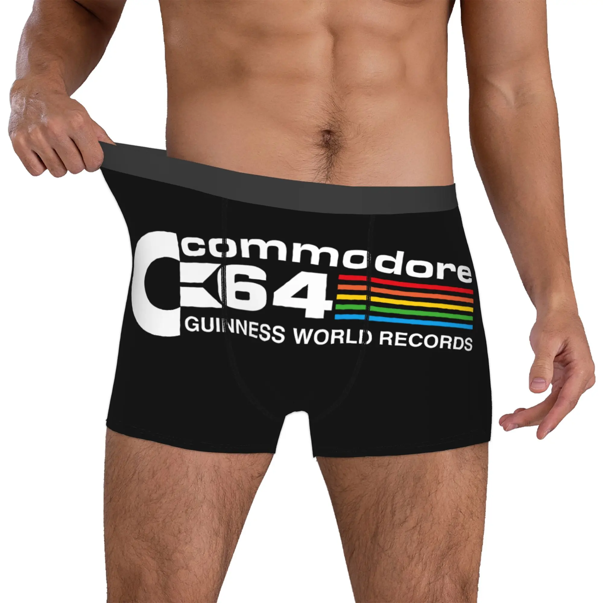 Cool Commodore Logo Boxer Shorts For Homme 3D Print Computer Geek Underwear Panties Briefs Stretch Underpants
Cool Commodore Logo Boxer Shorts For Homme 3D Print Computer Geek Underwear Panties Briefs Stretch Underpants