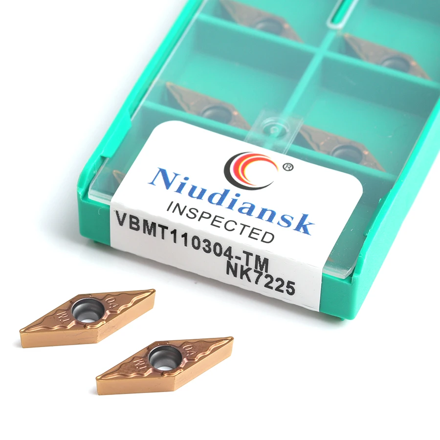 VBMT110304 TM NK7225 VBMT110308 TM NK7225 Высококачественная режущая вставка токарный инструмент с ЧПУ Токарный Инструмент твердосплавная вставка из нержавеющей стали
VBMT110304 TM NK7225 VBMT110308 TM NK7225 Высококачественная режущая вставка токарный инструмент с ЧПУ Токарный Инструмент твердосплавная вставка из нержавеющей стали