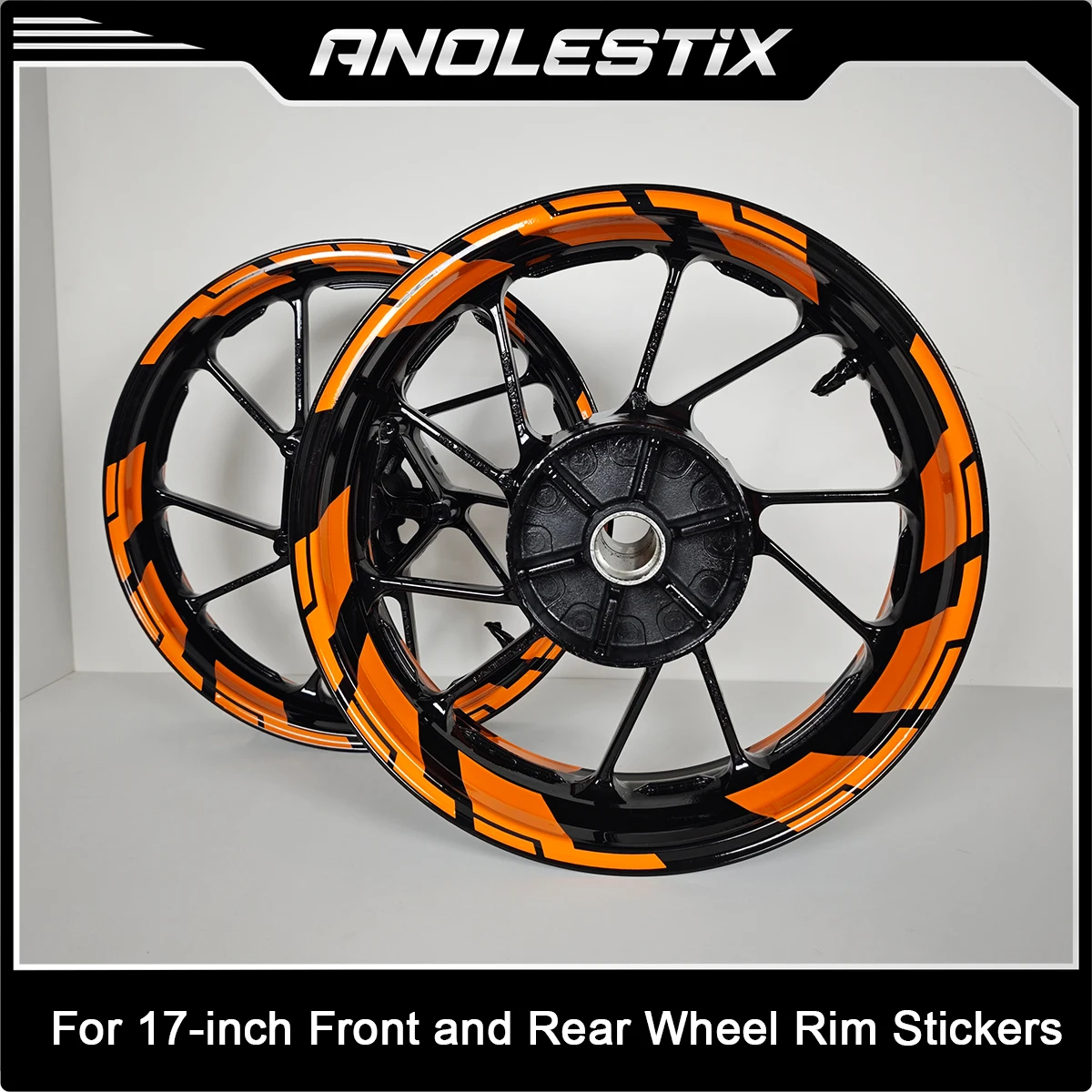 AnoleStix Reflective Motorcycle Wheel Stickers Hub Decal Rim Stripe 17 Inch Fit For YAMAHA Honda Kawasaki Suzuki BMW KTM Triumph
AnoleStix Reflective Motorcycle Wheel Stickers Hub Decal Rim Stripe 17 Inch Fit For YAMAHA Honda Kawasaki Suzuki BMW KTM Triumph