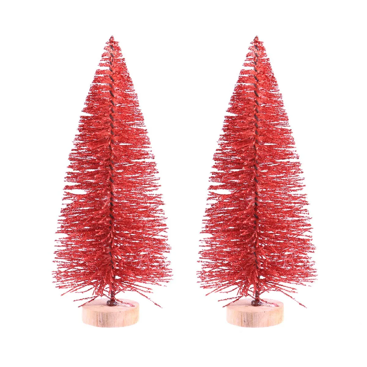 2pcs Mini Christmas Tree Decor Red Artificial Cedar With Wood Base Desktop Ornament For Holiday Xmas Decoration Party Home
2pcs Mini Christmas Tree Decor Red Artificial Cedar With Wood Base Desktop Ornament For Holiday Xmas Decoration Party Home