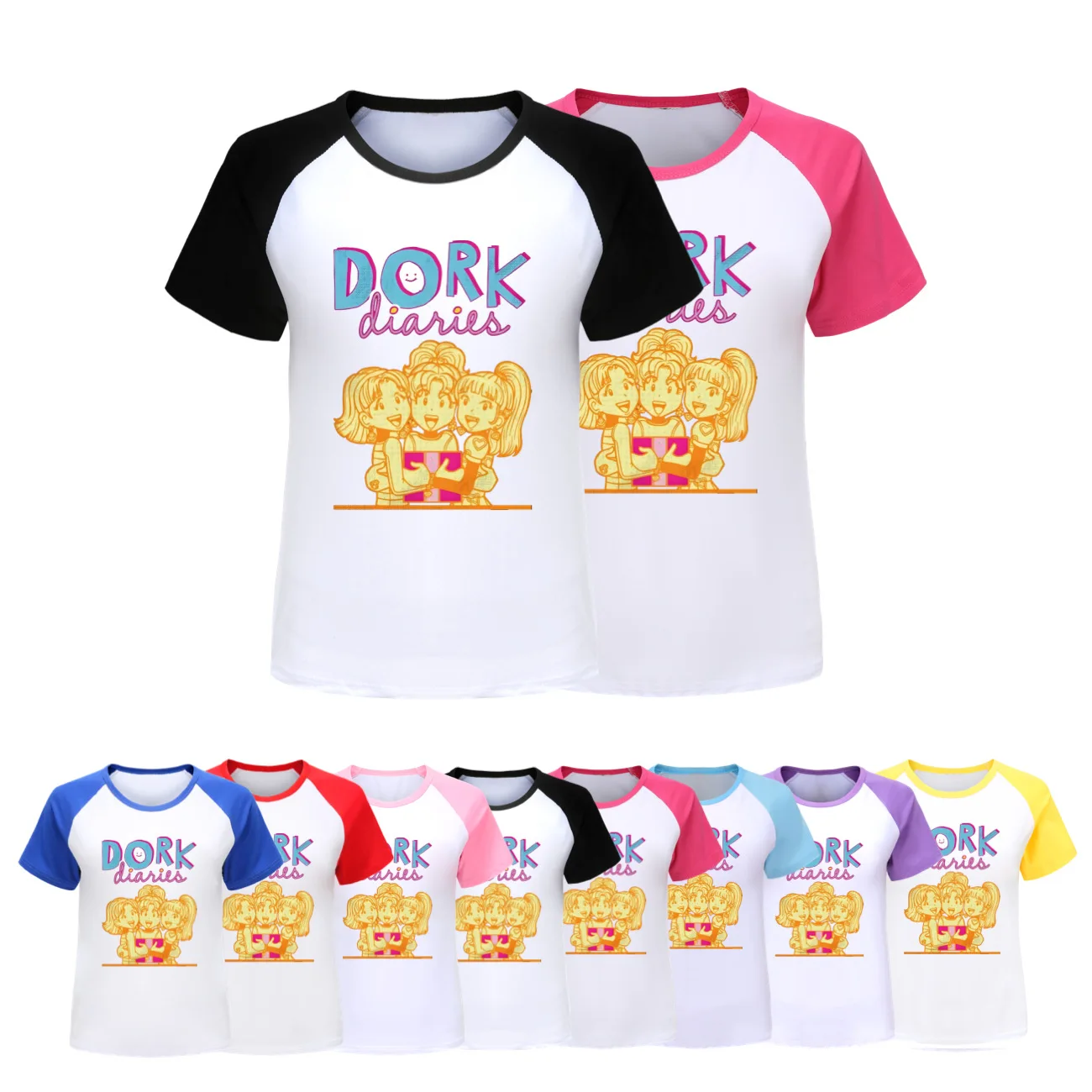 Dork Diarie Graphic Print Tshirt Kids Lovely Summer Clothes Baby Girls O-neck Short Sleeve Tops Boys Pullover Loose Streetwear
Dork Diarie Graphic Print Tshirt Kids Lovely Summer Clothes Baby Girls O-neck Short Sleeve Tops Boys Pullover Loose Streetwear