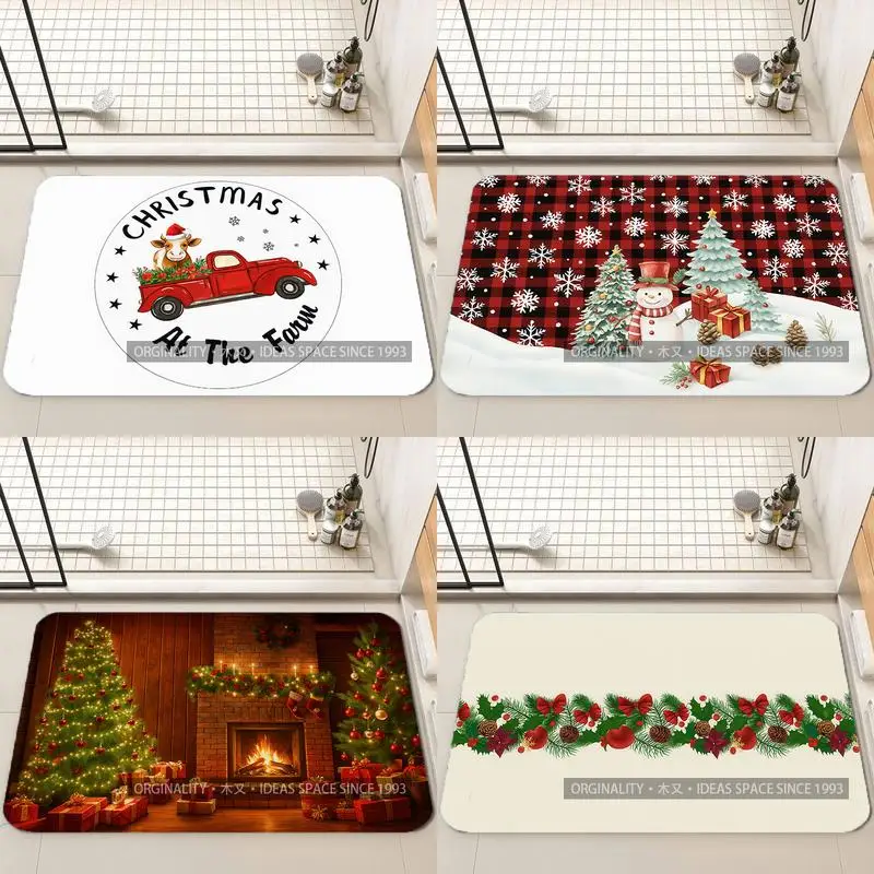 Christmas Cow In Truck Living Room Decoration Home Sofa Non-Slip Carpet Study Bedroom Tatami Children'S Soft Floor Mat
Christmas Cow In Truck Living Room Decoration Home Sofa Non-Slip Carpet Study Bedroom Tatami Children'S Soft Floor Mat