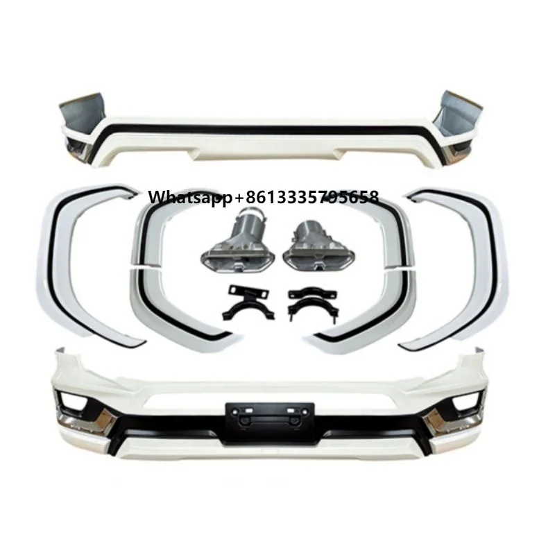 Factory Direct Upgrade Body Kit Front Rear Bumper Grille Fog Lamps Body Kits for Land Cruiser Landcruiser LC300
Factory Direct Upgrade Body Kit Front Rear Bumper Grille Fog Lamps Body Kits for Land Cruiser Landcruiser LC300