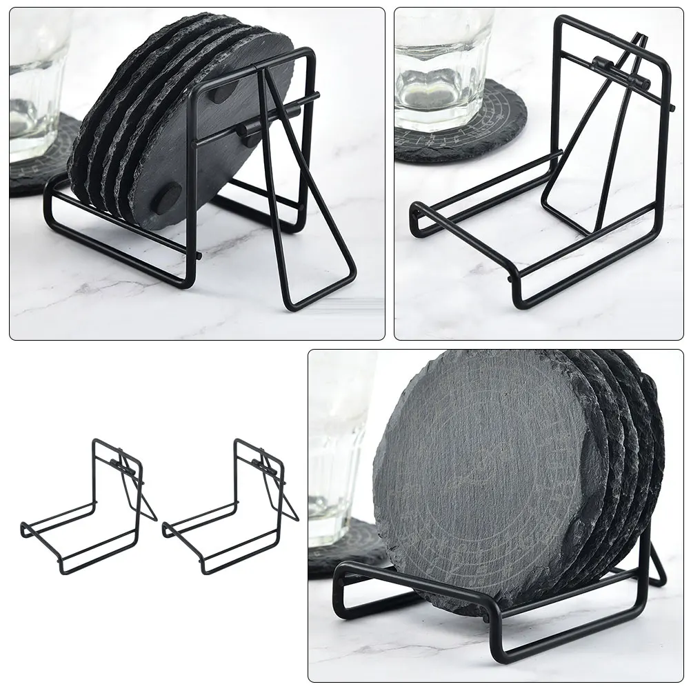 2pcs Holder Metal Kitchen Gadget Iron Rack Thickened Detachable Cup Mat Organizer Smooth Anti-Collision Coaster Storage Rack
2pcs Holder Metal Kitchen Gadget Iron Rack Thickened Detachable Cup Mat Organizer Smooth Anti-Collision Coaster Storage Rack