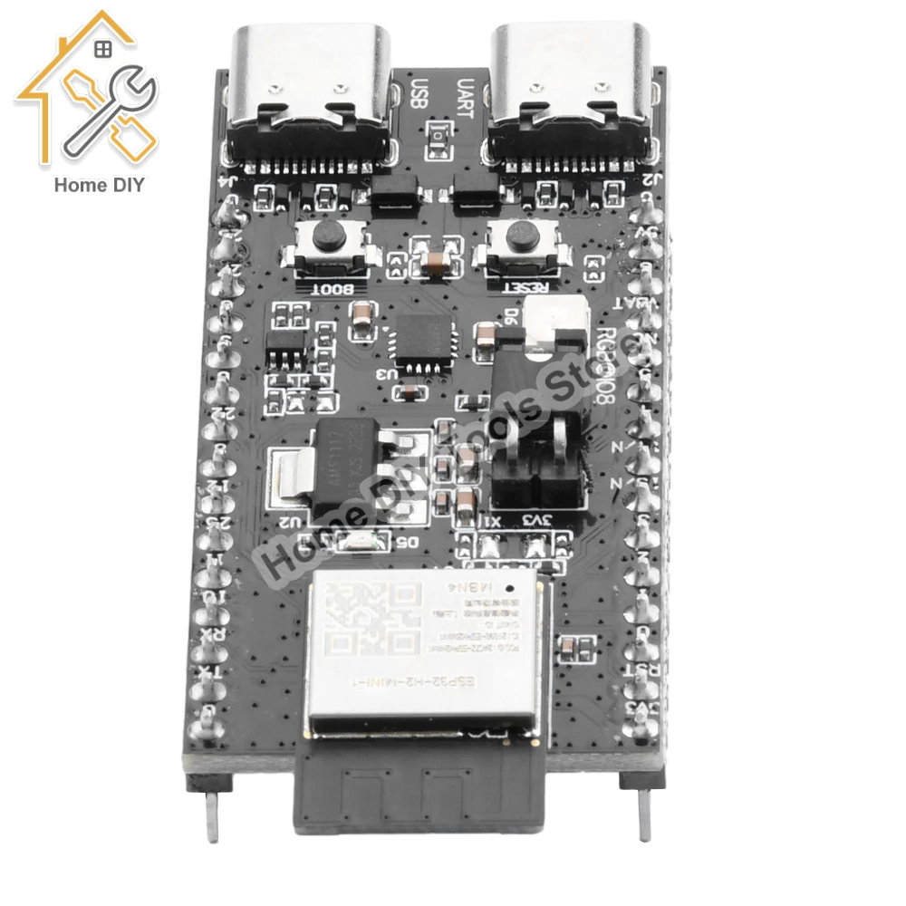 Доска развития ИОТ доски ядра ESP32-H2-DevKitM-1-N4 ВИФИ Блуэтоотх ESP32-H2-MINI-1 для Ардуйно
Доска развития ИОТ доски ядра ESP32-H2-DevKitM-1-N4 ВИФИ Блуэтоотх ESP32-H2-MINI-1 для Ардуйно