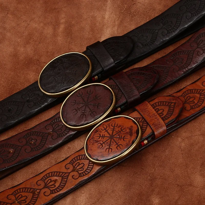 3.8CM Genuine Leather for Men's High Quality Buckle Jeans Cowskin Casual Belts Business Cowboy Waistband Male Fashion Designer
3.8CM Genuine Leather for Men's High Quality Buckle Jeans Cowskin Casual Belts Business Cowboy Waistband Male Fashion Designer