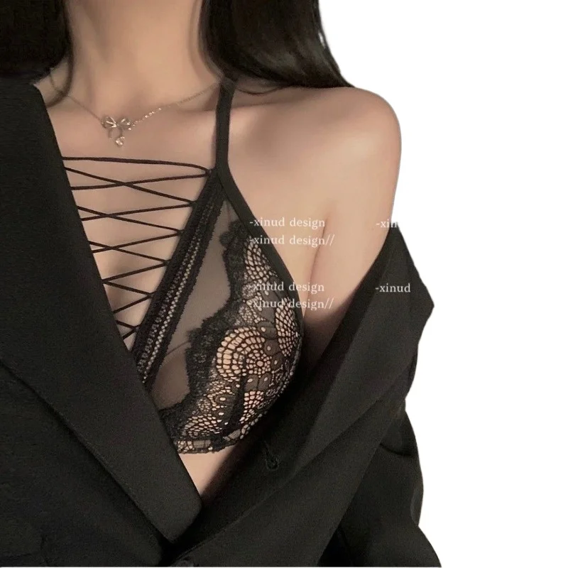 Autumn Winter Lace Lingerie Set Non Wired Bralette Push Up Support for Small Bust Sophisticated Edgy Look Back Elegant UKKUCLKU
Autumn Winter Lace Lingerie Set Non Wired Bralette Push Up Support for Small Bust Sophisticated Edgy Look Back Elegant UKKUCLKU