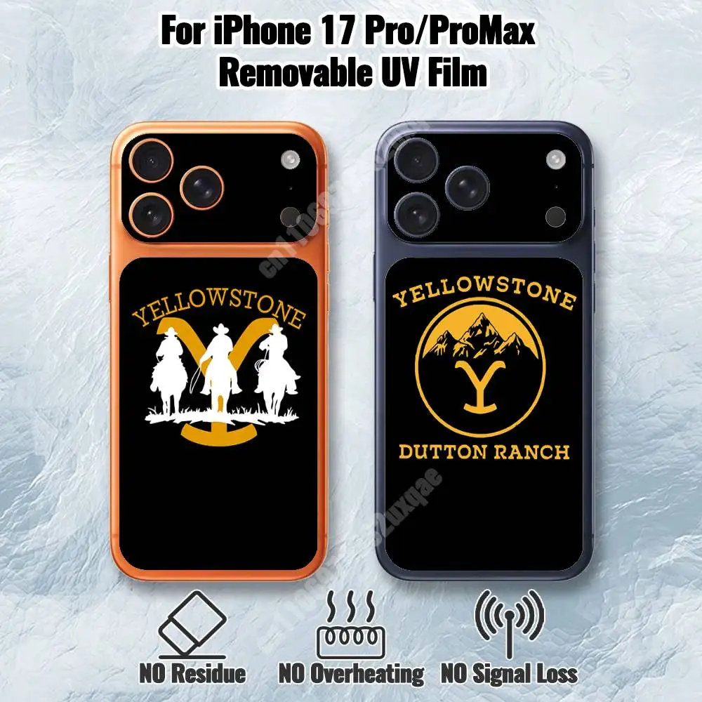 Y-Yel-low-stone-S TV Series Removable UV Film for iPhone 17 Pro 17 ProMax HD Back Sticker
Y-Yel-low-stone-S TV Series Removable UV Film for iPhone 17 Pro 17 ProMax HD Back Sticker