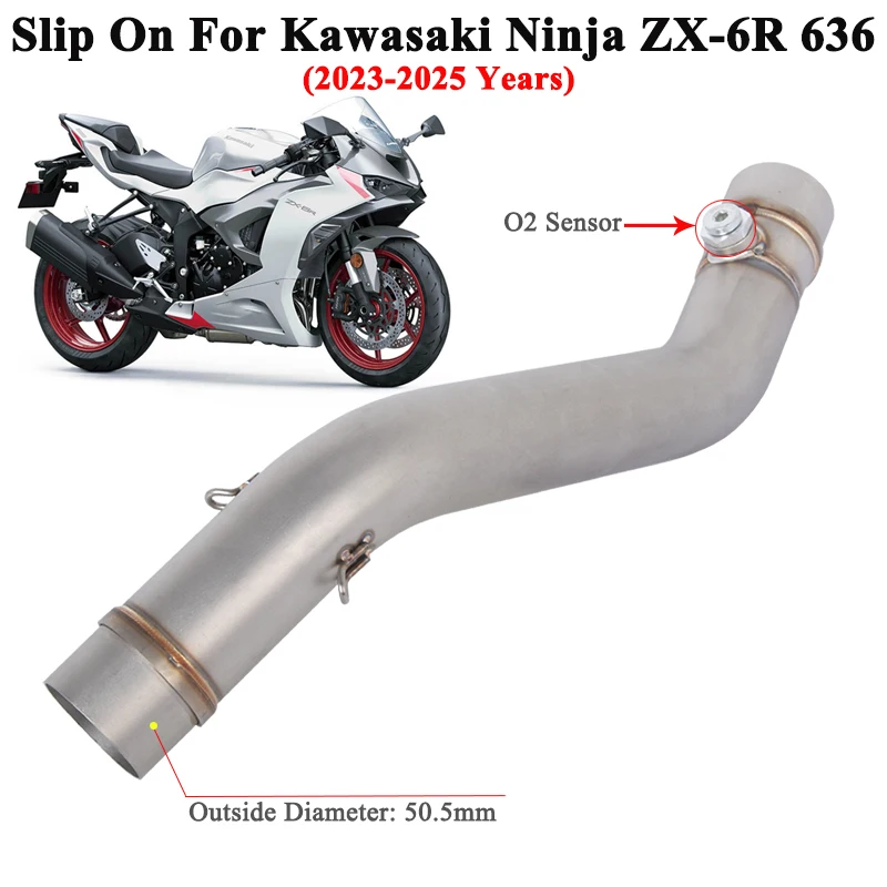 Для Kawasaki Ninja ZX-6R ZX6R 636 2023 2024 2025 выхлопные системы мотоцикла Нержавеющая труба Escape Connection 51 мм глушитель
Для Kawasaki Ninja ZX-6R ZX6R 636 2023 2024 2025 выхлопные системы мотоцикла Нержавеющая труба Escape Connection 51 мм глушитель