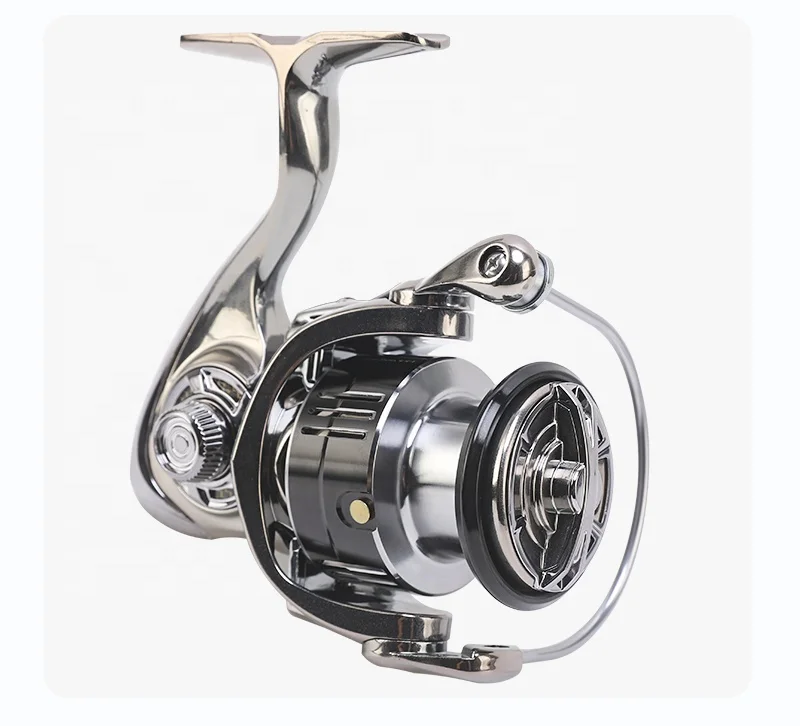 Good Quality Zinc Alloy Gear Disc Reel Spinning Silver Stream Reels Fishing Wheel 7+1 Ball Bearings 5.5:1 Fishing Spinning Reels
Good Quality Zinc Alloy Gear Disc Reel Spinning Silver Stream Reels Fishing Wheel 7+1 Ball Bearings 5.5:1 Fishing Spinning Reels