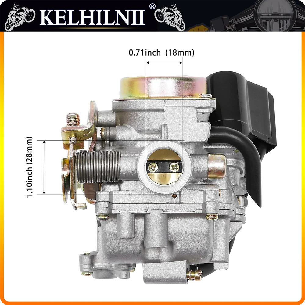 Карбюратор PD18J, 18 мм, замена для GY6 49cc 50cc 80cc 139QMB 139QMA, 4-тактный двигатель для мопеда Taotao Kymco Scooter
Карбюратор PD18J, 18 мм, замена для GY6 49cc 50cc 80cc 139QMB 139QMA, 4-тактный двигатель для мопеда Taotao Kymco Scooter