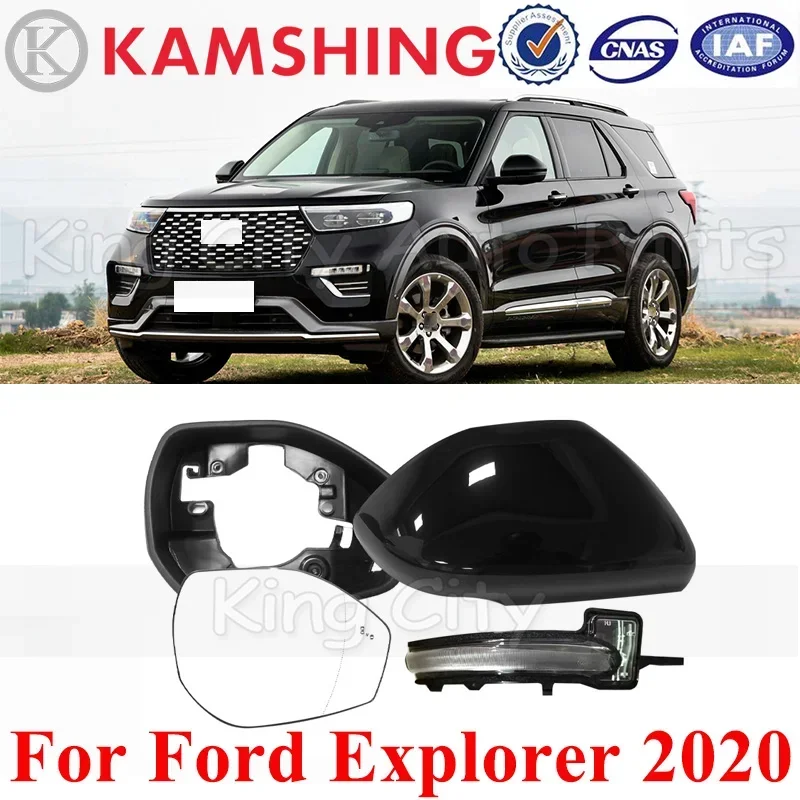 CAPQX For Ford Explorer 2020 Car Rearview Mirror Glass Lens with Heated Side Mirror Lid Cover Mirror Frame Light Lamp
CAPQX For Ford Explorer 2020 Car Rearview Mirror Glass Lens with Heated Side Mirror Lid Cover Mirror Frame Light Lamp
