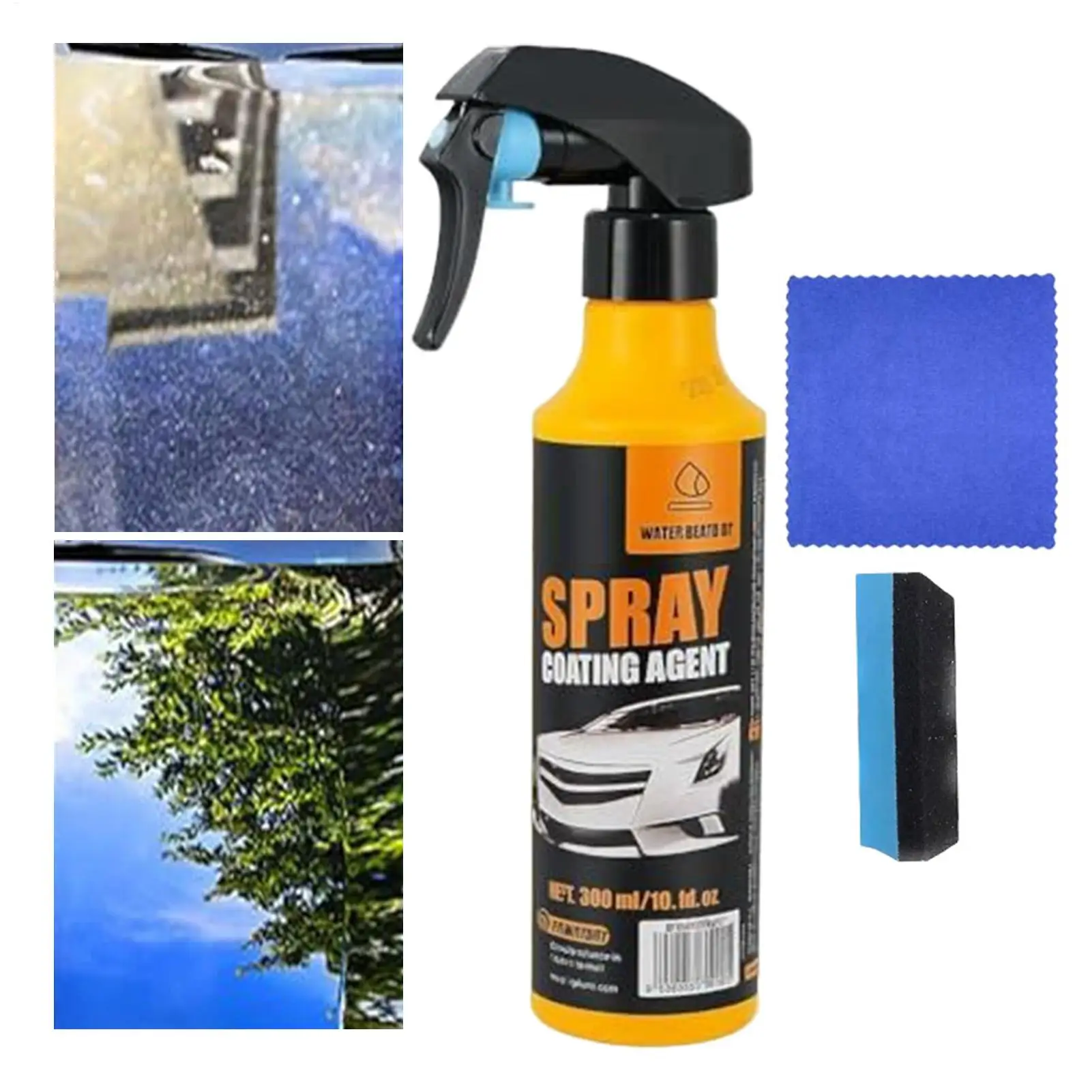 Spray Coating Agent 300ml Hydrophobic Ceramic Shine Detailer Hydrophobic Glass Agent Spray for Vehicles for Automotive Oxidation
Spray Coating Agent 300ml Hydrophobic Ceramic Shine Detailer Hydrophobic Glass Agent Spray for Vehicles for Automotive Oxidation
