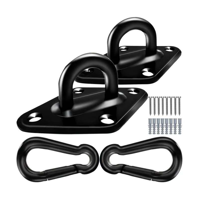 1700Lbs Capacity Hanging Hooks Hammock Hooks 2PCS M10 Stainless Steel Pad Eye Hooks,Hanging Hooks For Hammock Hanging
1700Lbs Capacity Hanging Hooks Hammock Hooks 2PCS M10 Stainless Steel Pad Eye Hooks,Hanging Hooks For Hammock Hanging