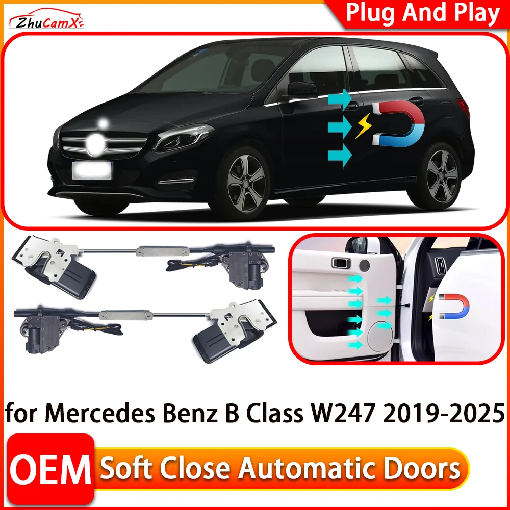 for Mercedes Benz B Class W247 2019-2025 Car Automatic Electric Soft Close Door Closer Power Closing Door Comfort Closing System
for Mercedes Benz B Class W247 2019-2025 Car Automatic Electric Soft Close Door Closer Power Closing Door Comfort Closing System