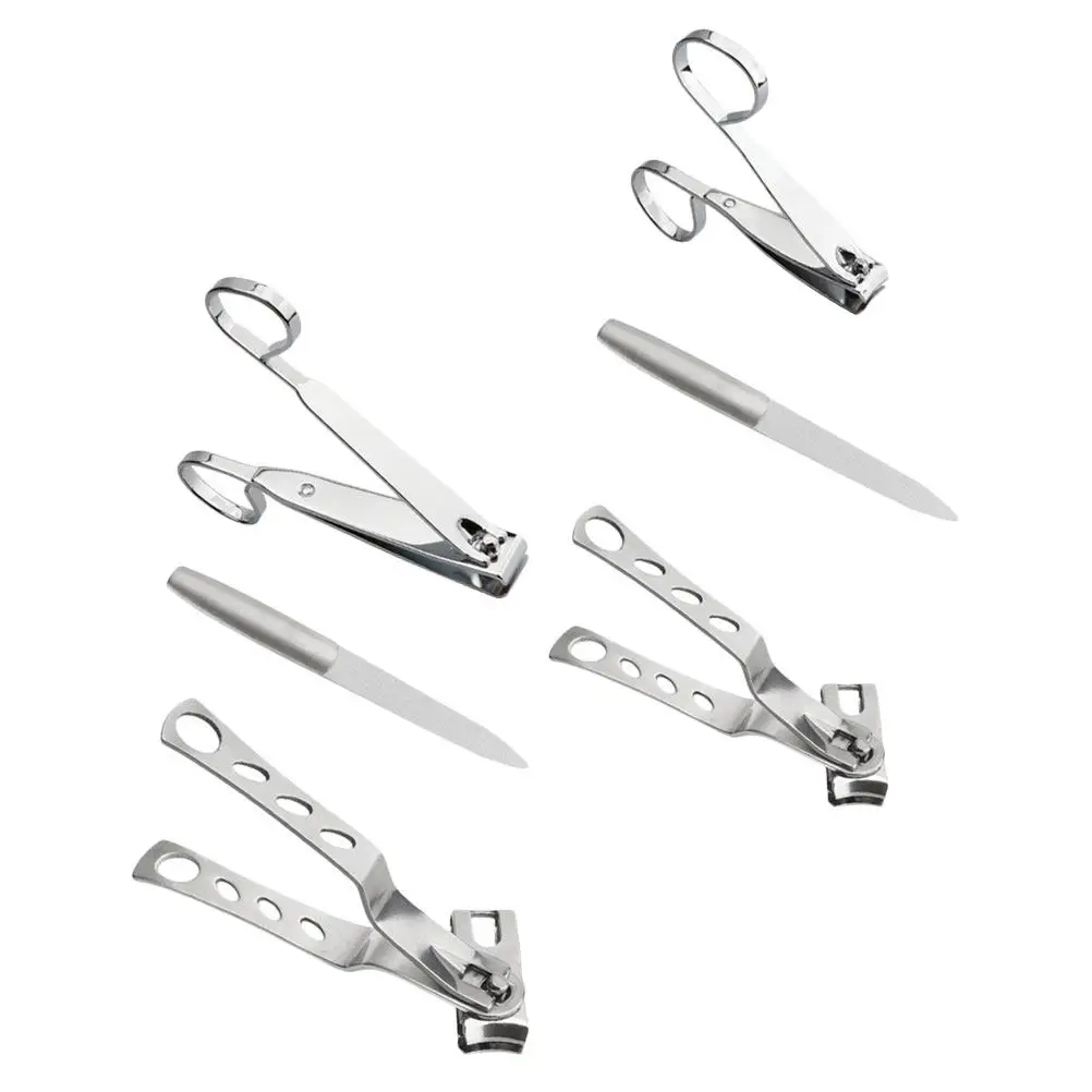 6Pcs Premium Stainless Steel Nail Clipper Kit Ergonomic Grip Rotating Head Manicure Pedicure Tools for Home Travel Professional
6Pcs Premium Stainless Steel Nail Clipper Kit Ergonomic Grip Rotating Head Manicure Pedicure Tools for Home Travel Professional