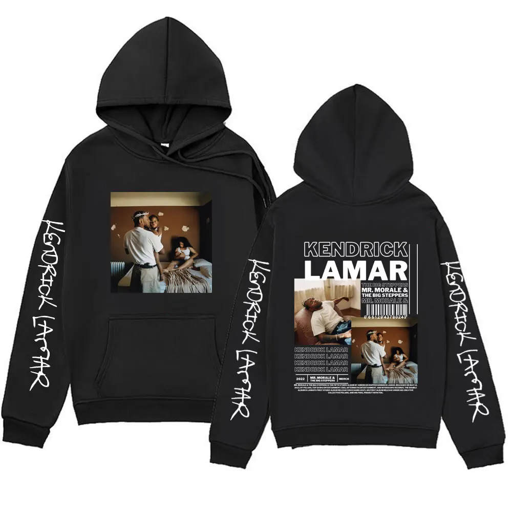 Худи Rapper Kendrick Lamar Graphic с изображением музыкального альбома Mr & The Big Steppers, Женский Повседневный пуловер унисекс
Худи Rapper Kendrick Lamar Graphic с изображением музыкального альбома Mr & The Big Steppers, Женский Повседневный пуловер унисекс