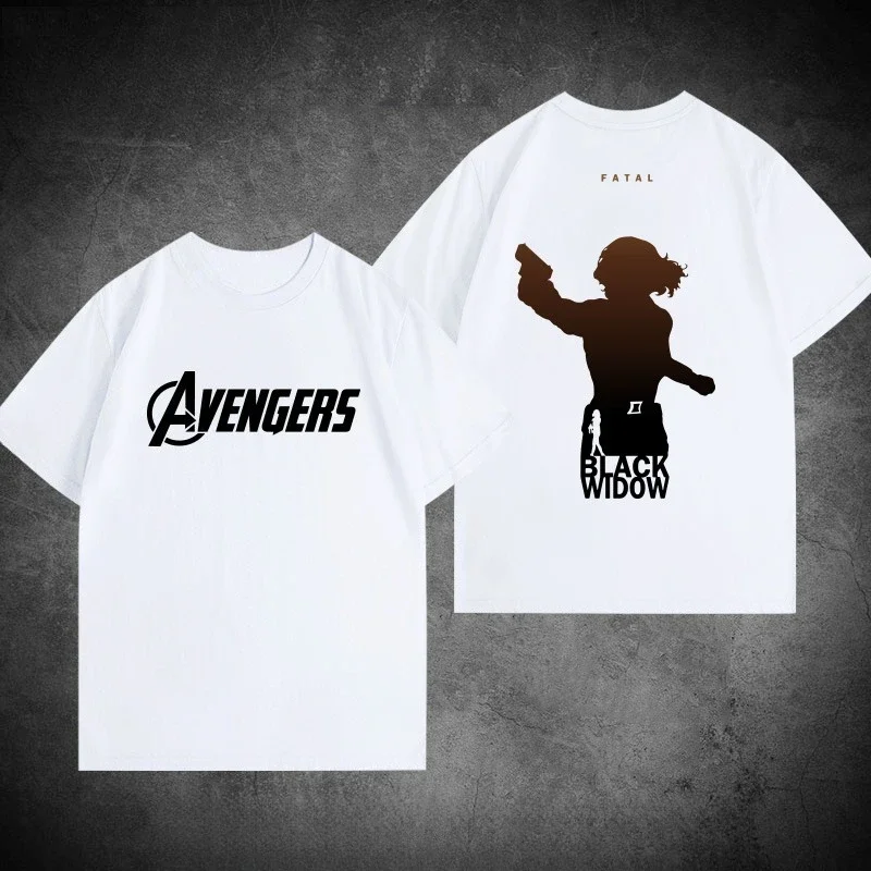 Avengers Commemorative Shirt for Men and Women T-shirt Pure Cotton Summer Men and Women Marvel Fans Loose Short Sleeves Popular
Avengers Commemorative Shirt for Men and Women T-shirt Pure Cotton Summer Men and Women Marvel Fans Loose Short Sleeves Popular