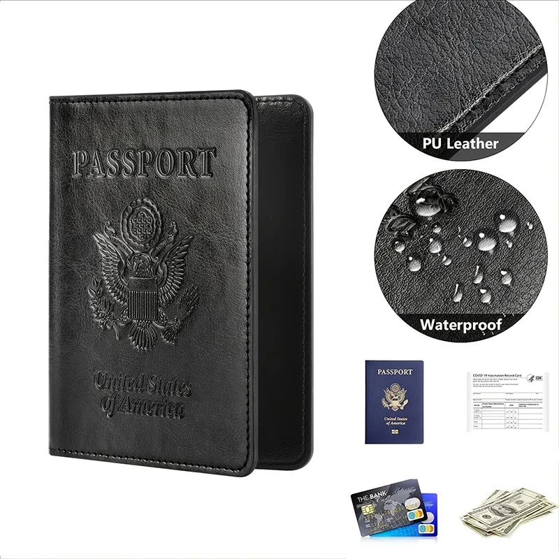 Embossed Pattern PU Leather Passport Holder Slim Document Cover Protector for Men and Women Daily or Travel Trip
Embossed Pattern PU Leather Passport Holder Slim Document Cover Protector for Men and Women Daily or Travel Trip