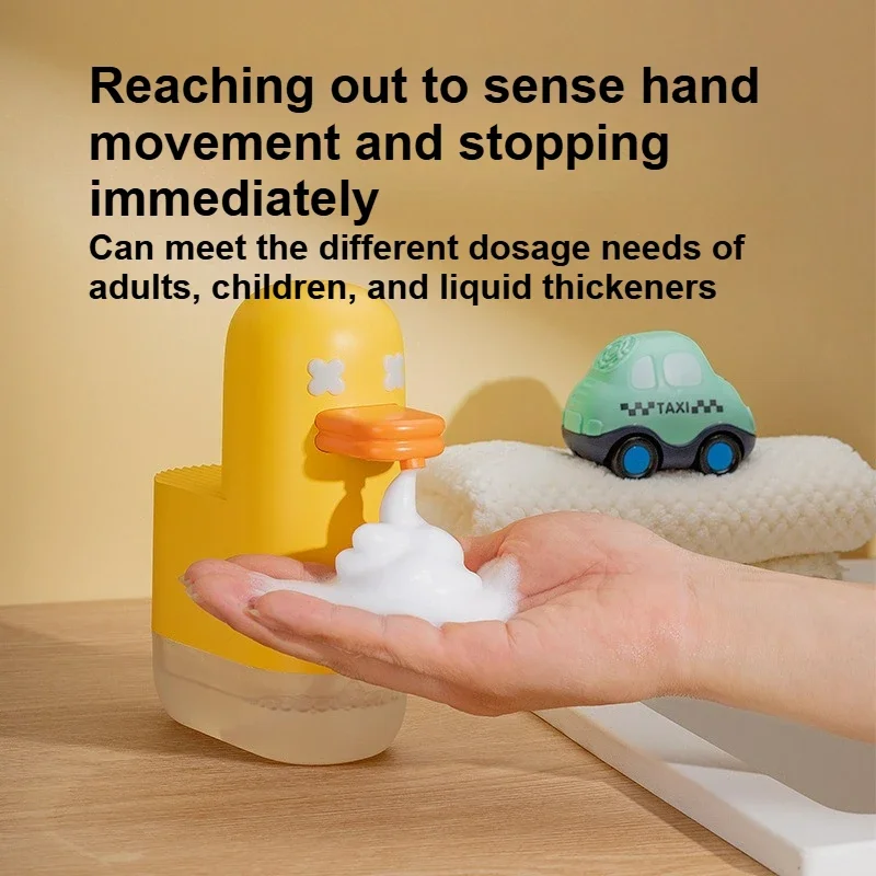 Cute Duck Automatic Foaming Soap Dispenser USB Rechargeable Touchless Sensor for Bathroom Kitchen
Cute Duck Automatic Foaming Soap Dispenser USB Rechargeable Touchless Sensor for Bathroom Kitchen