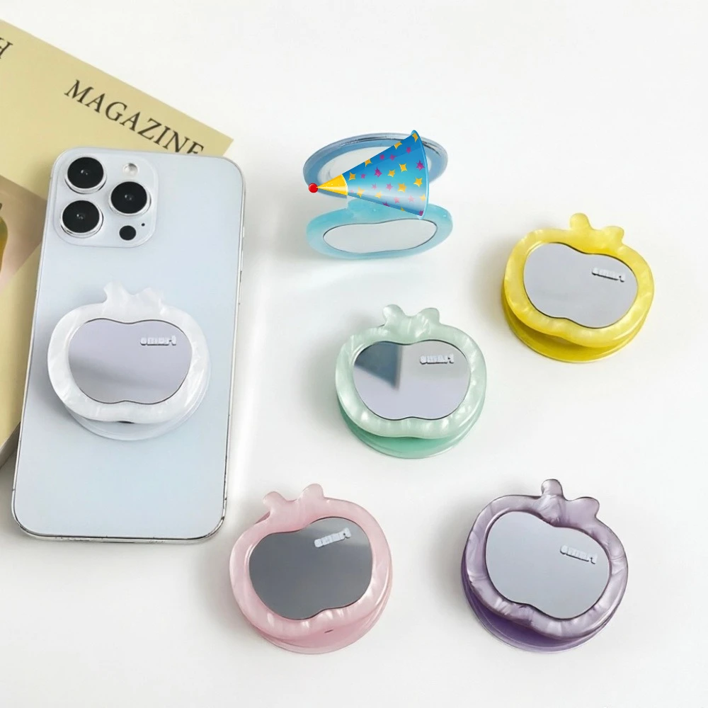 Fruit Mirror Magnetic Phone Holder For iPhone Samsung Creative Fresh Shell Pattern Grip Stand Foldable Support for Magsafe
Fruit Mirror Magnetic Phone Holder For iPhone Samsung Creative Fresh Shell Pattern Grip Stand Foldable Support for Magsafe