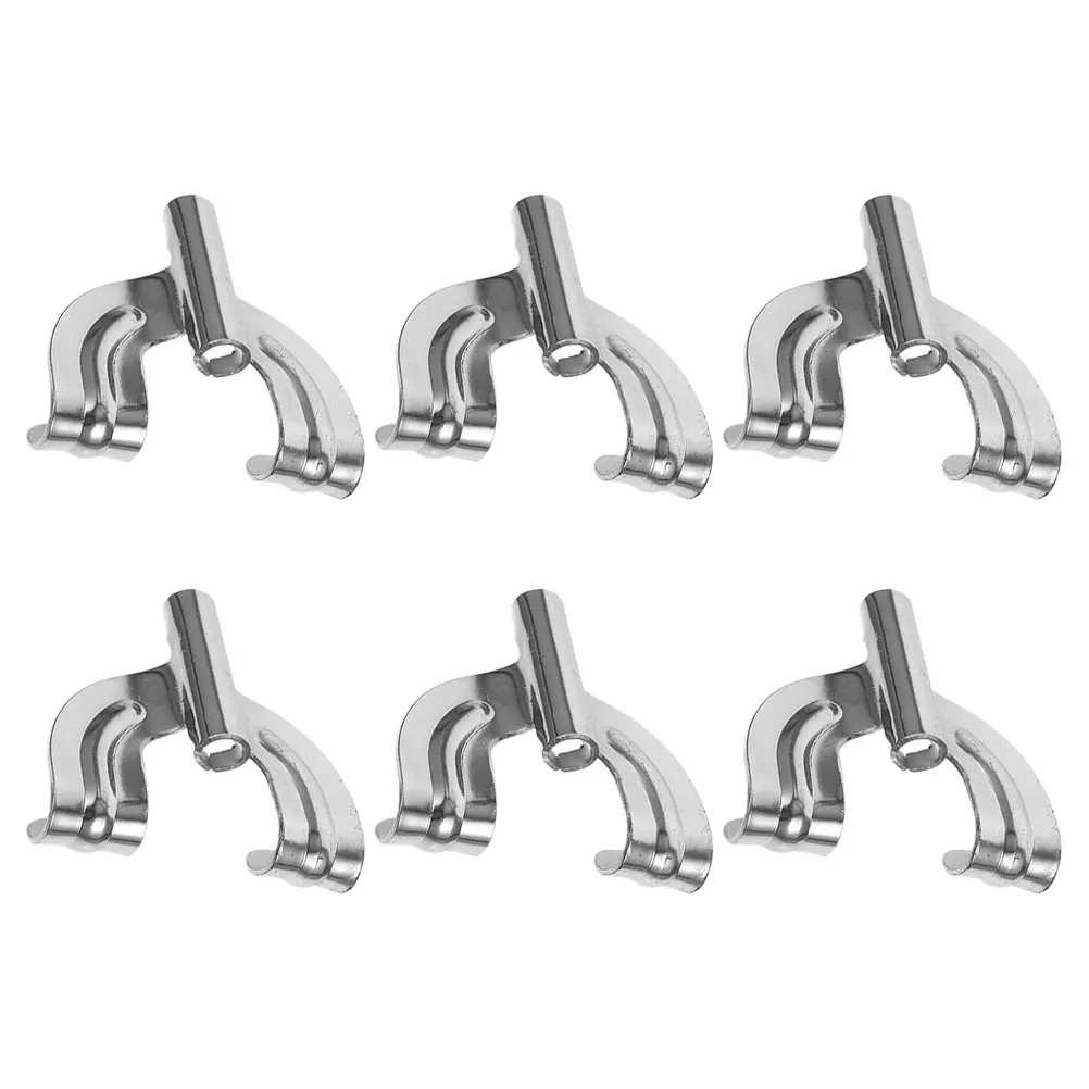 6 Pcs Drum Hook Grab Clip Claw Hooks for Bass Percussion Replacement Parts Mount Silver 
6 Pcs Drum Hook Grab Clip Claw Hooks for Bass Percussion Replacement Parts Mount Silver