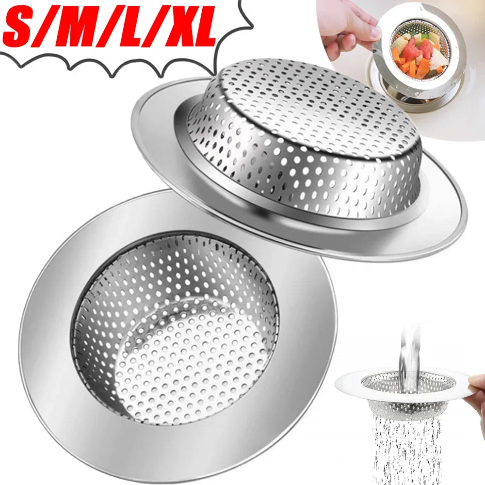 1/2Pcs Kitchen Sink Filter Stainless Steel Mesh Drain Stopper Sewer Mesh Strainers Bathroom Sink Strainer Drain Hole Filter Trap
1/2Pcs Kitchen Sink Filter Stainless Steel Mesh Drain Stopper Sewer Mesh Strainers Bathroom Sink Strainer Drain Hole Filter Trap