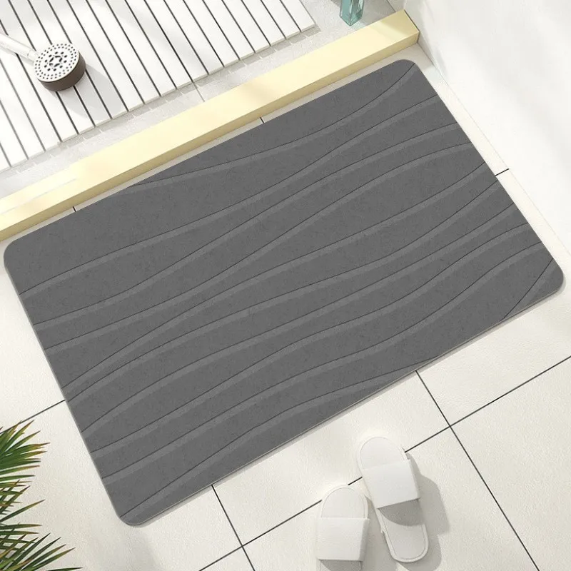 Diatomite Bath Mat Super Water Absorption Bathroom Rugs Quick-drying Toilet Foot Mat Absorbent Non-Slip Floor Mat Bathroom Decor
Diatomite Bath Mat Super Water Absorption Bathroom Rugs Quick-drying Toilet Foot Mat Absorbent Non-Slip Floor Mat Bathroom Decor